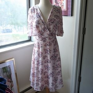Pink Floral Dress